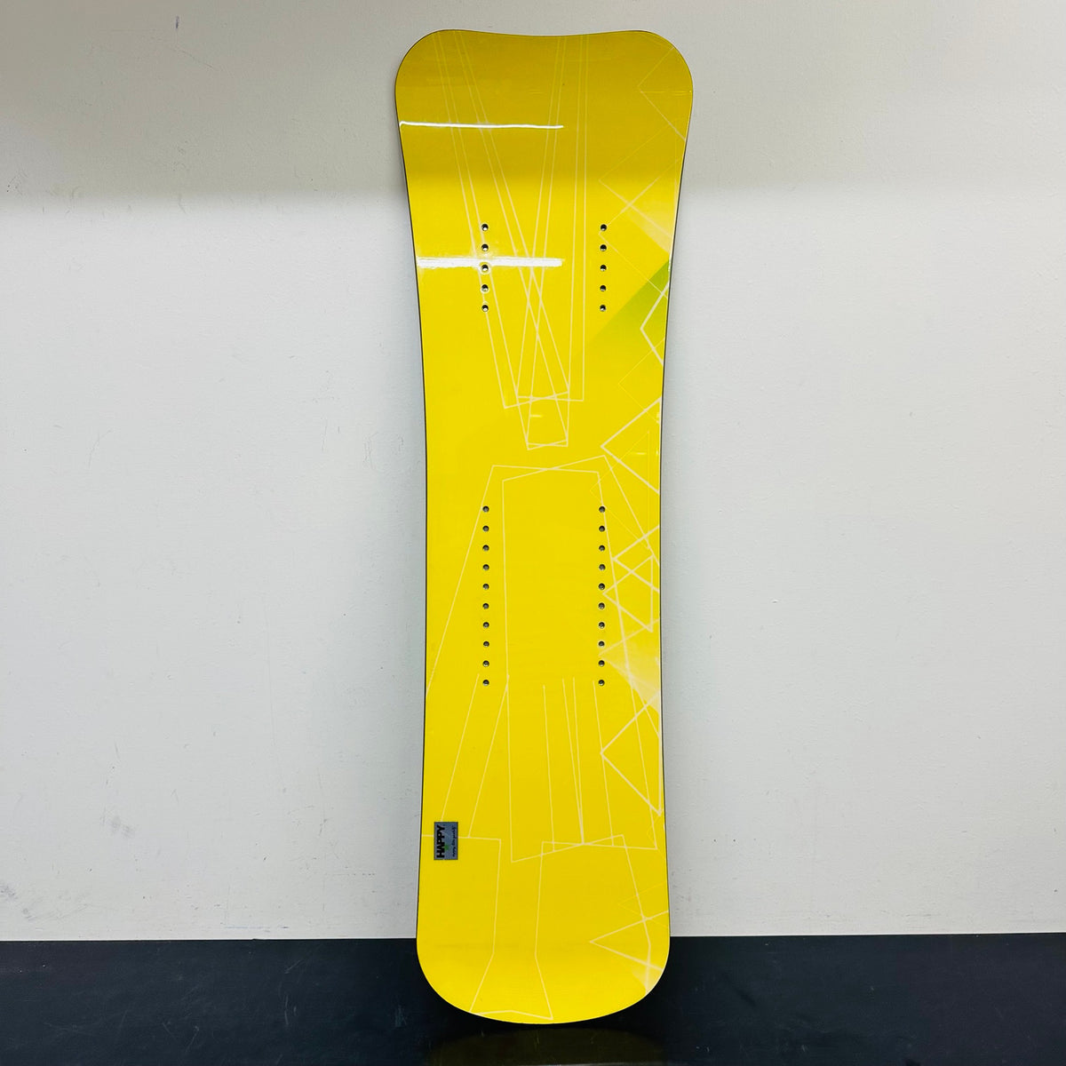 Used TORINITY DC PT Edition rear board, full yellow topsheet and mounting inserts
