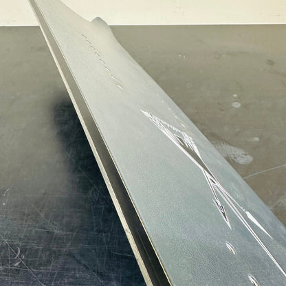 Used TORINITY Double Arrow rear board, side profile and topsheet detail