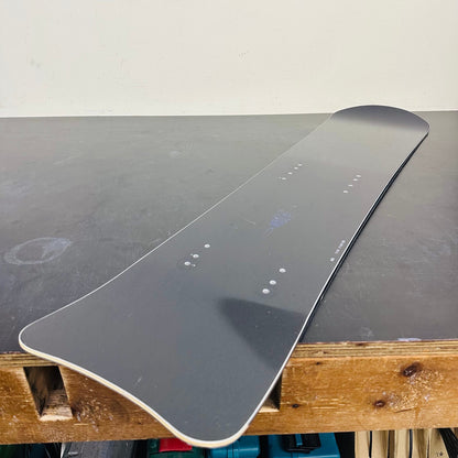 Used TORINITY IT Deep Space Blue hard-flex rear board, angled topsheet view