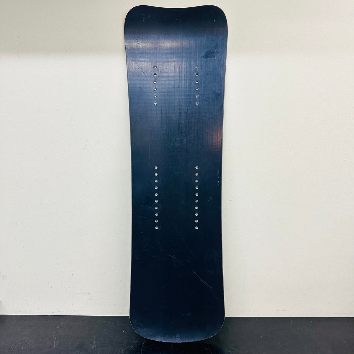 Matte black no-logo TORINITY SSST hard flex used rear board, full top view