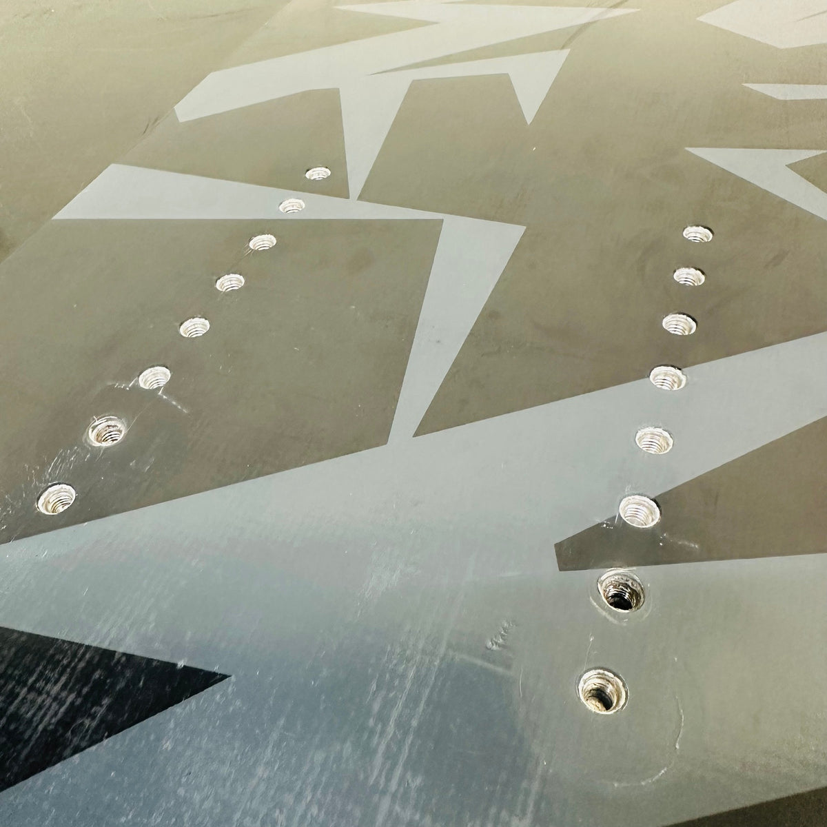 Original insert holes and mounting marks, short-pitch compatible rear board
